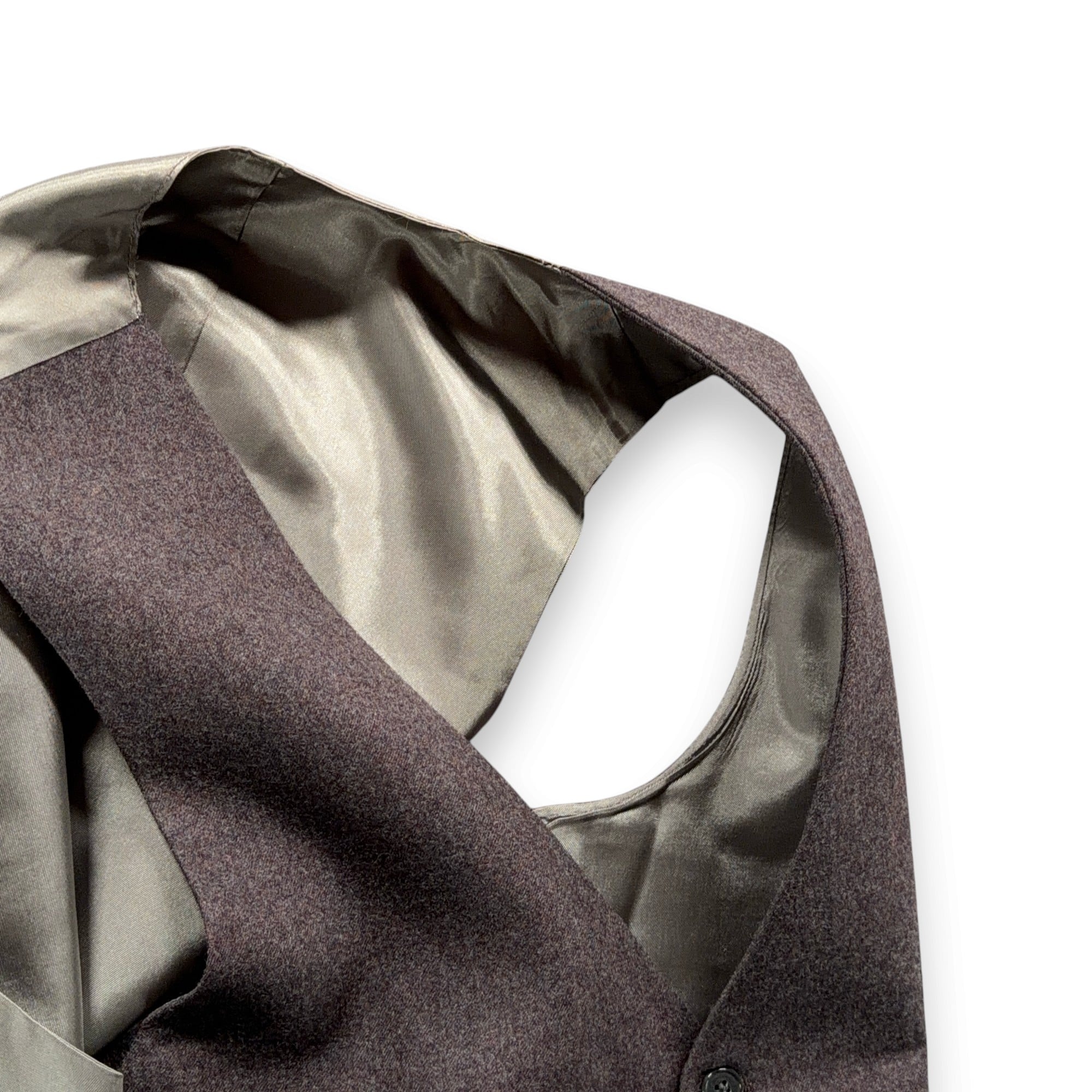 Vintage Bachrach Suit Mens 42 Gray Wool Vest Daniel Hechter Woolmark 2pc 90s-15 Vintage Bachrach Suit Mens 42 Gray Wool Vest Daniel Hechter Woolmark 2pc 90s