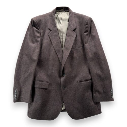 Vintage Bachrach Suit Mens 42 Gray Wool Vest Daniel Hechter Woolmark 2pc 90s-2 Vintage Bachrach Suit Mens 42 Gray Wool Vest Daniel Hechter Woolmark 2pc 90s