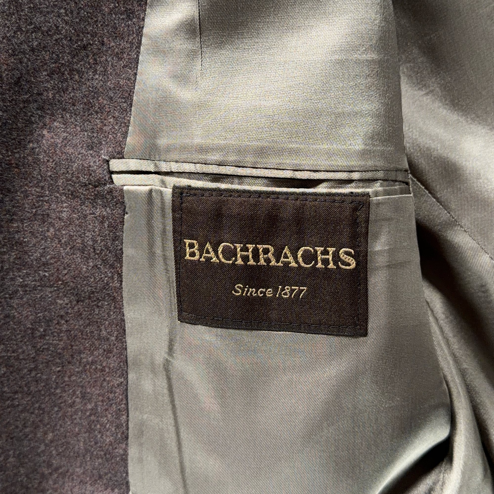 Vintage Bachrach Suit Mens 42 Gray Wool Vest Daniel Hechter Woolmark 2pc 90s-7 Vintage Bachrach Suit Mens 42 Gray Wool Vest Daniel Hechter Woolmark 2pc 90s
