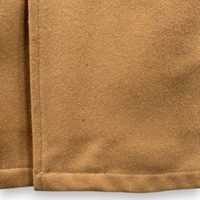 Vintage Bachrach Coat Mens 42R Brown Car Coat Wool Pile Collar Borg Lined 70s