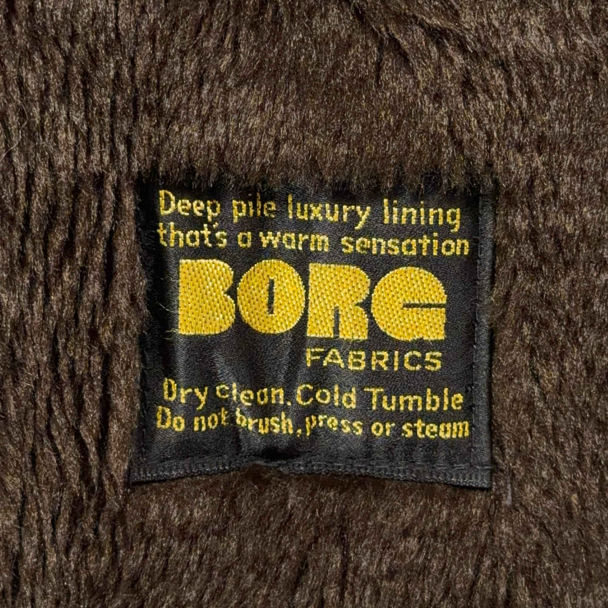 Vintage Bachrach Coat Mens 42R Brown Car Coat Wool Pile Collar Borg Lined 70s-5 Vintage Bachrach Coat Mens 42R Brown Car Coat Wool Pile Collar Borg Lined 70s