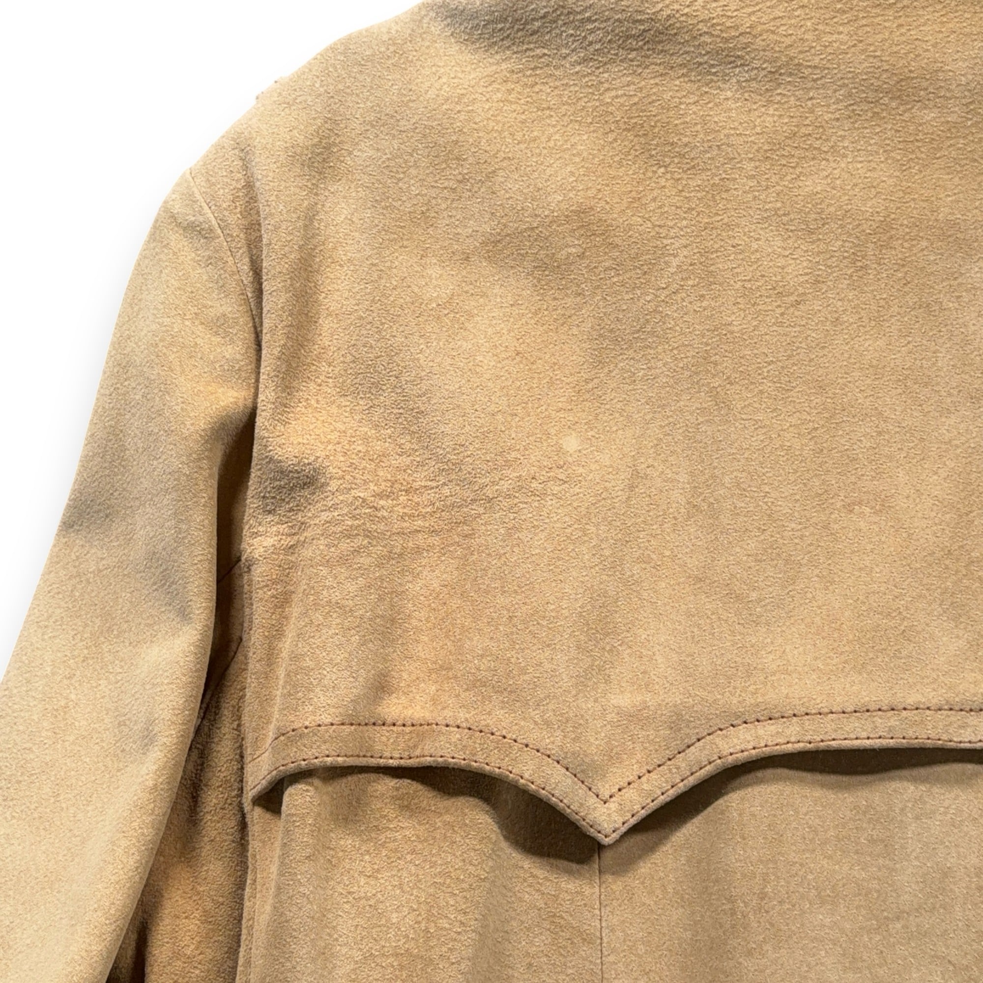 Vintage Suede Trench Coat Mens 42 Brown Leather Double Breasted Belt Bazil 70s-12 Vintage Suede Trench Coat Mens 42 Brown Leather Double Breasted Belt Bazil 70s