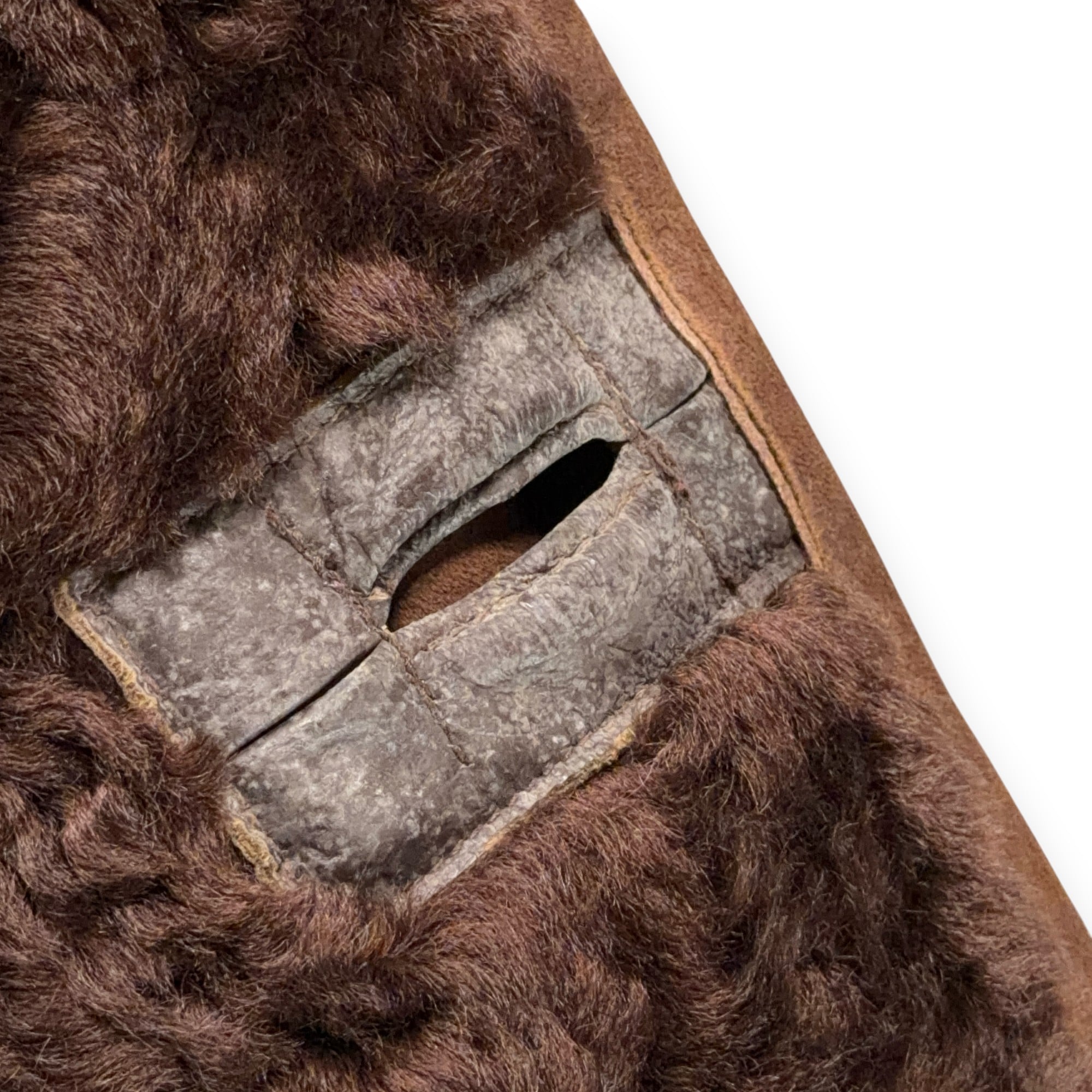 Vintage Rancher Jacket Adult LARGE Brown Leather Shearling Wool Lined Coat 70s-6 Vintage Rancher Jacket Adult LARGE Brown Leather Shearling Wool Lined Coat 70s