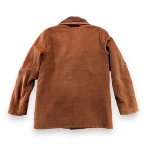 Vintage West Wind Jacket Adult MEDIUM Brown Sherpa Lined Rancher Coat USA 70s