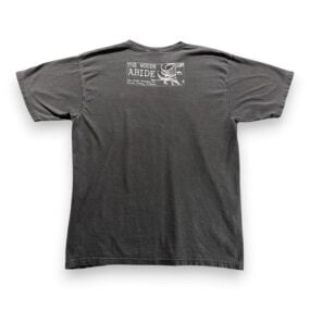 Big Woods Brewing Shirt Adult LARGE Gray Busted Knuckle Ale Beer Indiana