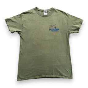 Little Bighorn Battlefield Shirt Adult MEDIUM Green National Monument US History