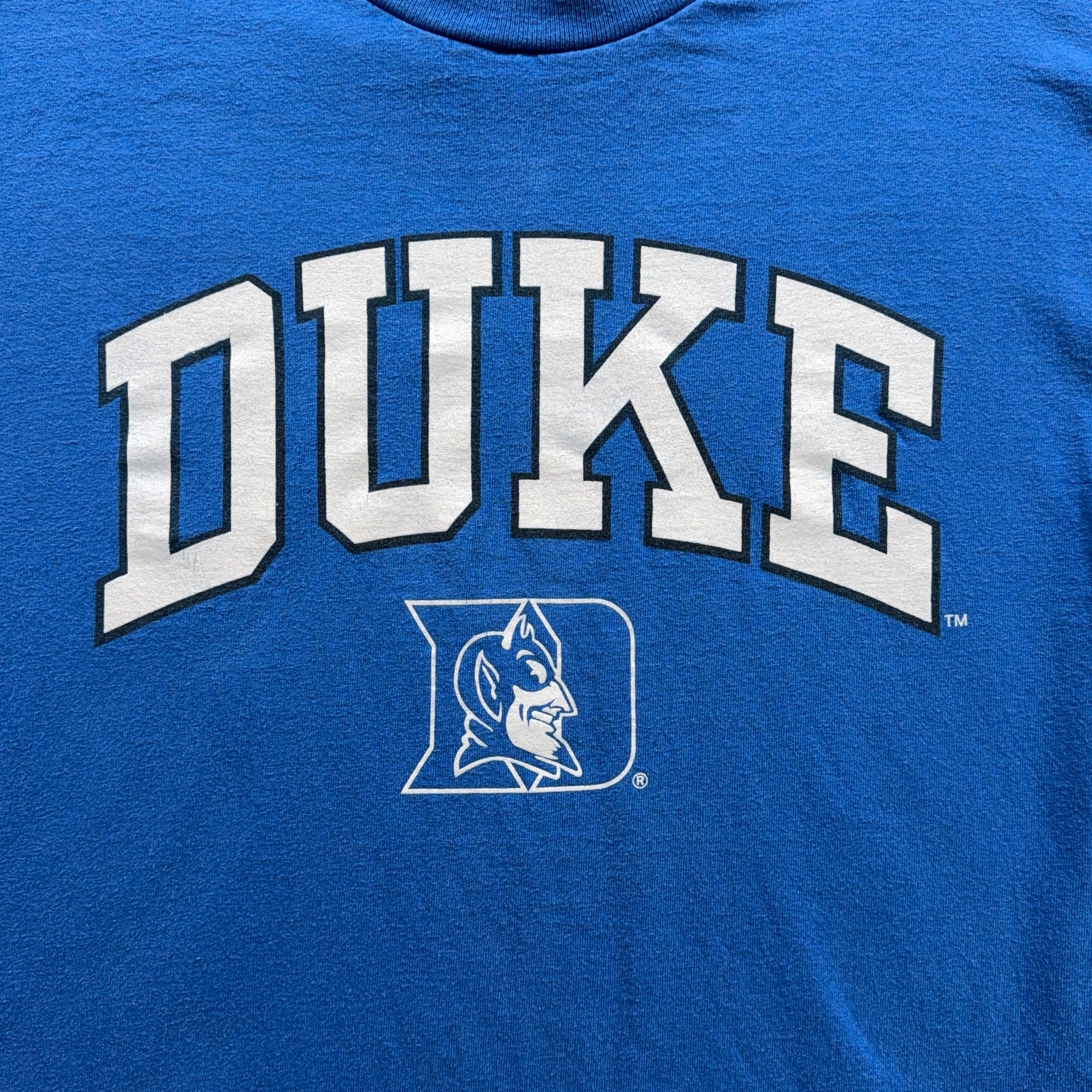 Vintage Duke Blue Devils Shirt Adult MEDIUM Blue University Spellout Logo Y2K-2 Vintage Duke Blue Devils Shirt Adult MEDIUM Blue University Spellout Logo Y2K