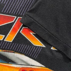 Vintage Corvette Shirt Adult LARGE Black Chevy Chevrolet ZR1 Muscle Car USA 90s