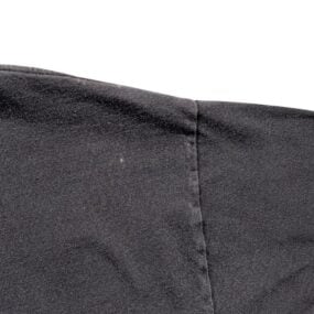 Vintage Cheetah Shirt Adult LARGE Black Single Stitch Nature Animal Wild 90s