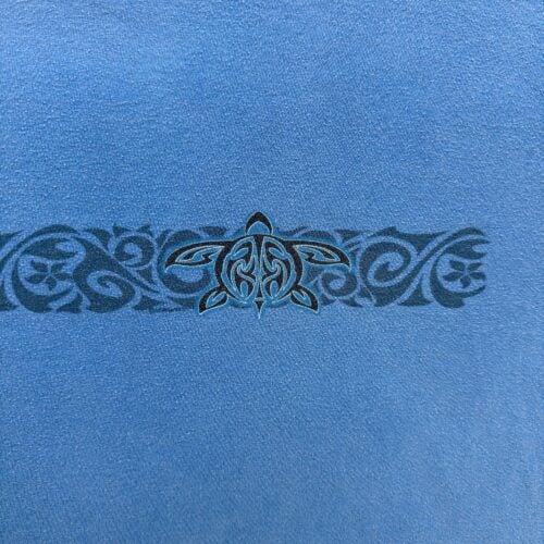 Vintage Hawaii Turtle Shirt Adult LARGE Blue Honu Tribal Maui Crazy Shirts 90s-2 Vintage Hawaii Turtle Shirt Adult LARGE Blue Honu Tribal Maui Crazy Shirts 90s