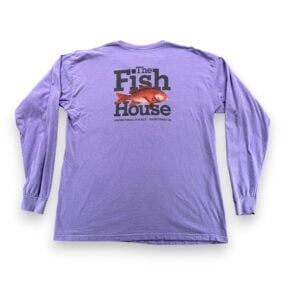Fish House Shirt Adult EXTRA LARGE Purple Pensacola Florida Restaurant Seafood