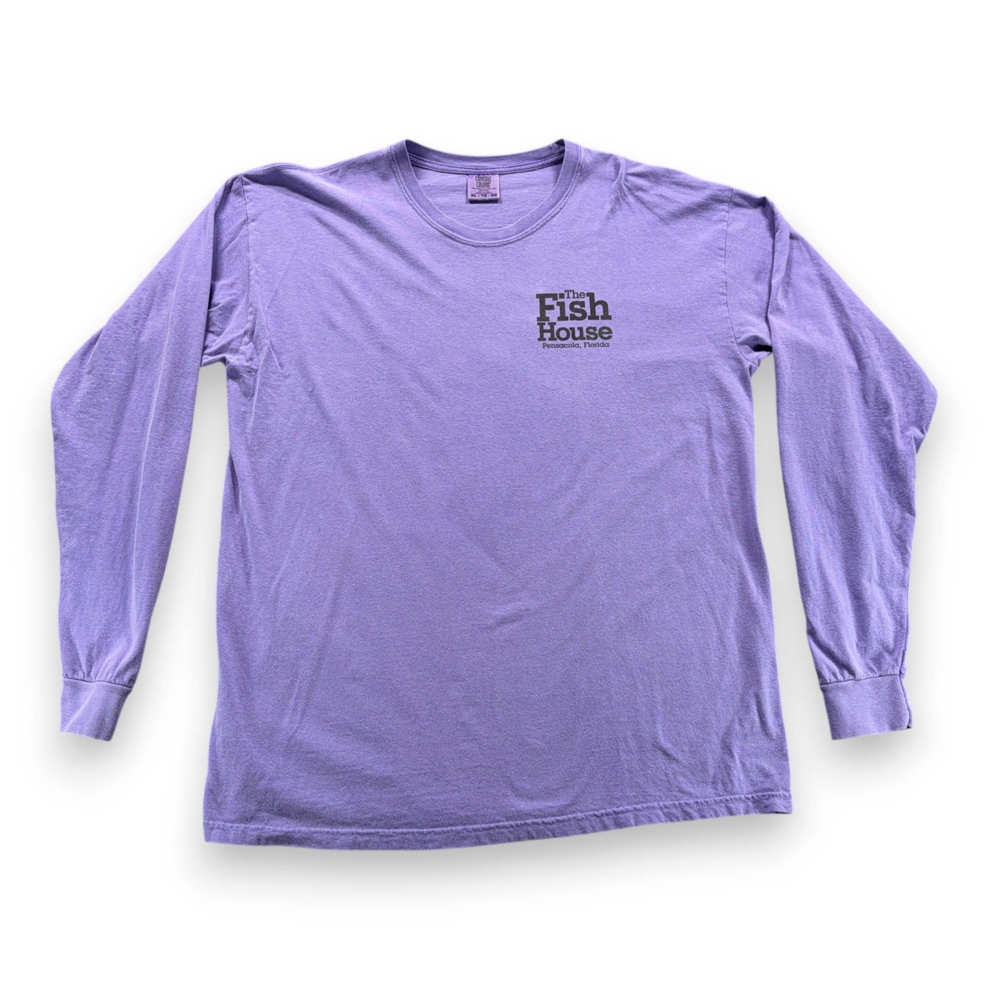 Fish House Shirt Adult EXTRA LARGE Purple Pensacola Florida Restaurant Seafood-3 Fish House Shirt Adult EXTRA LARGE Purple Pensacola Florida Restaurant Seafood