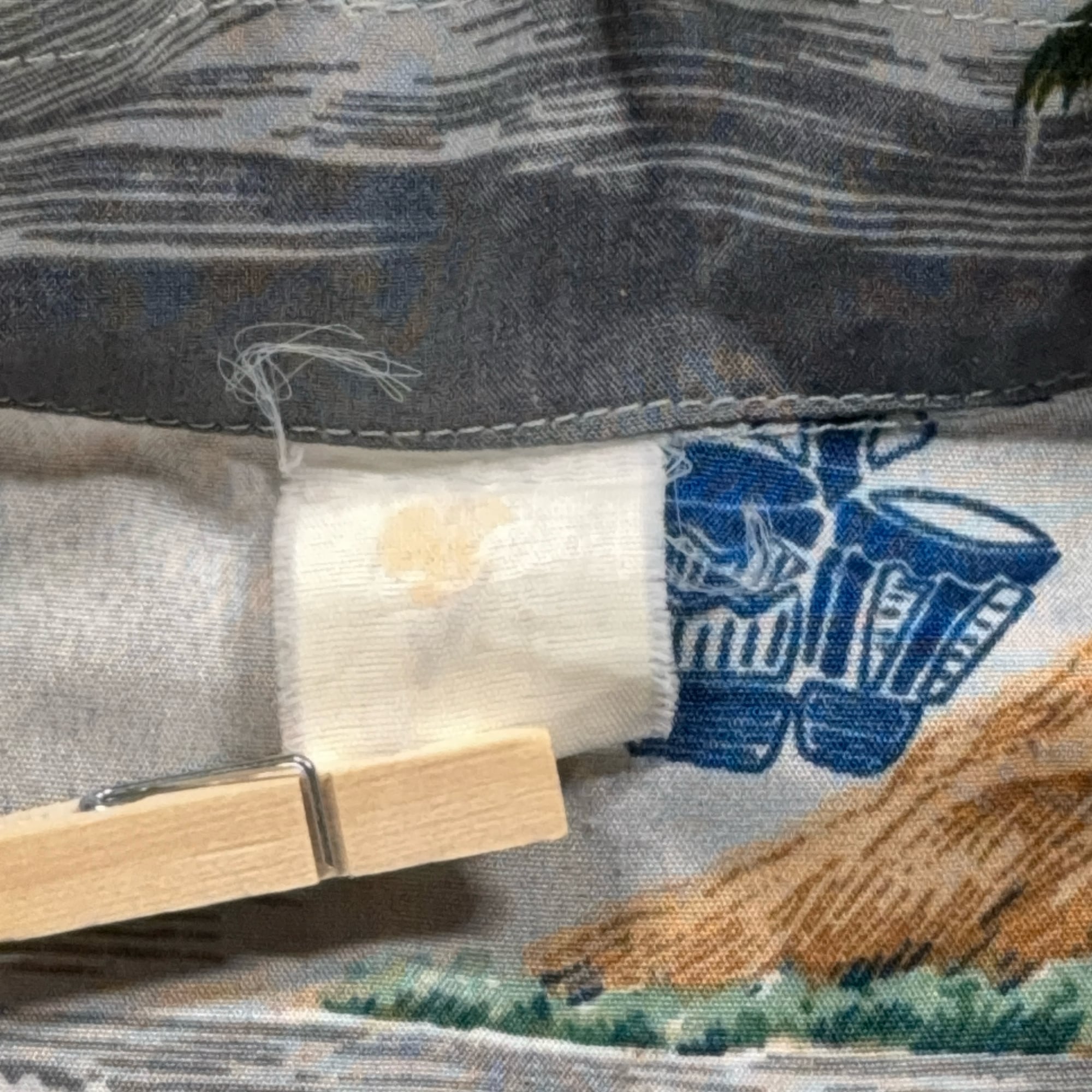 Vintage Hawaiian Shirt Adult EXTRA LARGE Gray Woody Wagon Surf Palm Trees 80s-6 Vintage Hawaiian Shirt Adult EXTRA LARGE Gray Woody Wagon Surf Palm Trees 80s